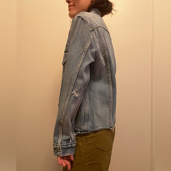 Levi's Denim Trucker Embroidered Jacket - Picture 5 of 6